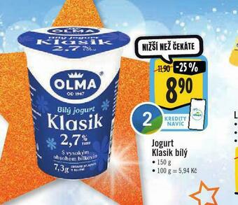 Jip Jogurt klasik bílý nabídka