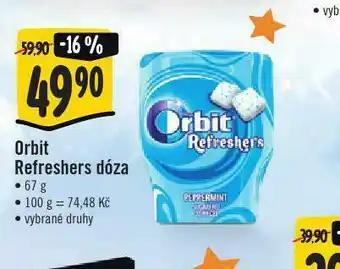 Jip Orbit refreshers dóza nabídka