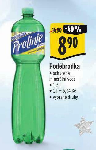 Jip Poděbradka ochucená nabídka