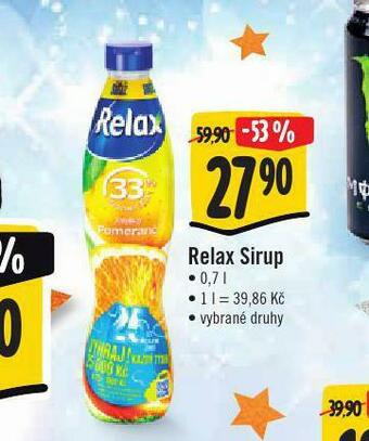 Jip Relax sirup nabídka
