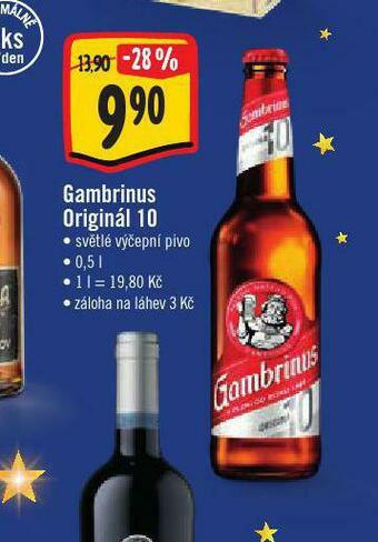 Jip Pivo gambrinus originál nabídka