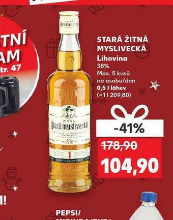 Kaufland Stará žitná myslivecká nabídka