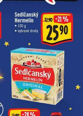 Jip Sedlčanský hermelín nabídka