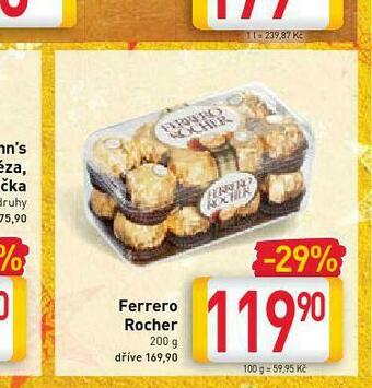 Billa Ferrero rocher nabídka