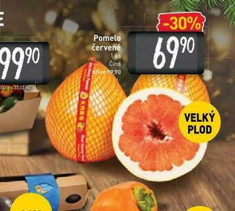 Billa Pomelo červené nabídka