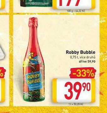 Billa Robby bubble nabídka