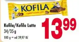 Qanto Kofila/Kofila Latte nabídka