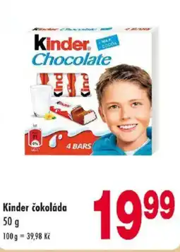 Qanto Kinder čokoláda nabídka