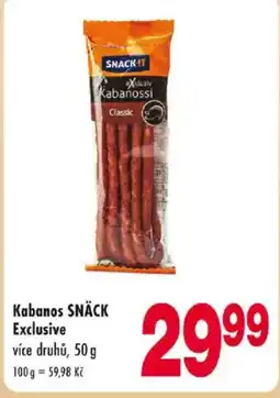 Qanto Kabanos SNÄCK Exclusive nabídka