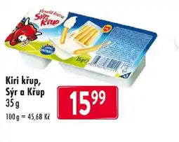 Qanto Kiri křup, Sýr a Křup nabídka