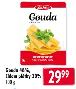 Qanto Gouda 48%, Eidam plátky 30% nabídka