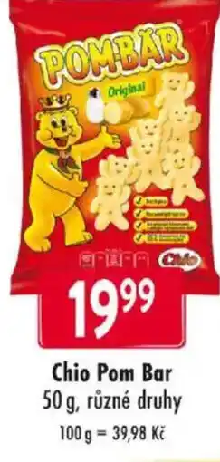 Qanto Chio Pom Bar nabídka