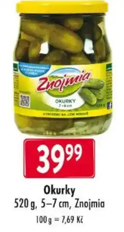Qanto Znojmia Okurky nabídka