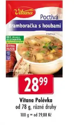Qanto Vitana Polévka nabídka