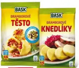 Qanto BASK Bramborové těsto, Knedlíky v prášku nabídka
