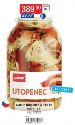 Qanto Nakup Utopenec nabídka