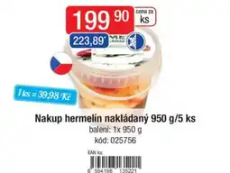 Qanto Nakup hermelín nakládaný nabídka