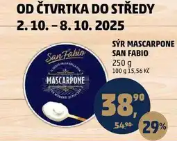 Penny Market SÝR MASCARPONE SAN FABIO, 250 g nabídka