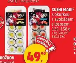 Penny Market SUSHI MAKI, 132-138 g nabídka
