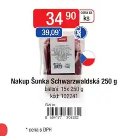 Qanto Nakup Šunka Schwarzwaldská nabídka