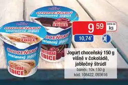 Qanto Jogurt choceňský 150 g višně v čokoládě, jablečný štrúdl nabídka