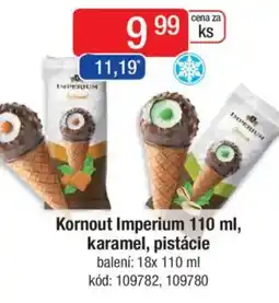 Qanto Kornout Imperium, karamel, pistácie nabídka