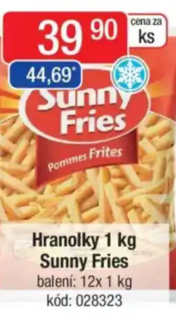 Qanto Hranolky Sunny Fries nabídka