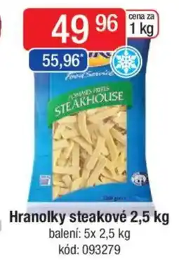 Qanto Aviko Hranolky steakové nabídka