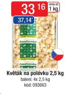 Qanto Květák na polévku nabídka