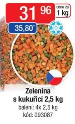 Qanto Zelenina s kukuřicí nabídka