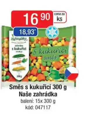 Qanto Směs s kukuřicí Naše zahrádka nabídka
