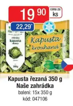 Qanto Kapusta řezaná Naše zahrádka nabídka