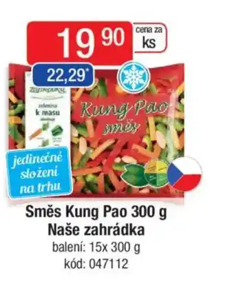 Qanto Směs Kung Pao Naše zahrádka nabídka