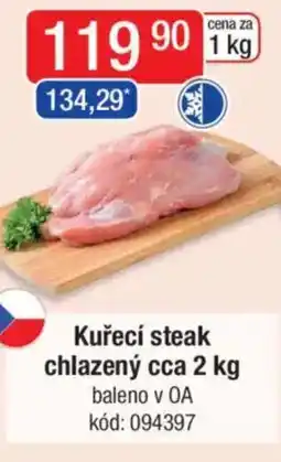 Qanto Kuřecí steak chlazený nabídka