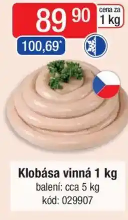 Qanto Klobása vinná nabídka
