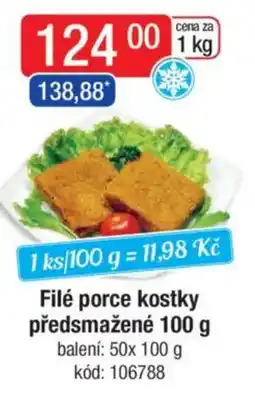 Qanto Filé porce kostky předsmažené nabídka