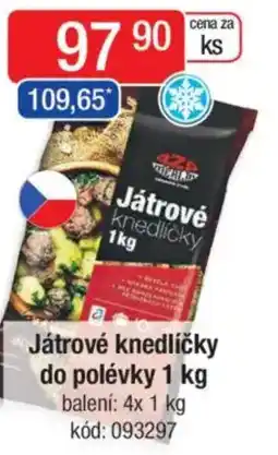 Qanto Játrové knedlíčky do polévky nabídka