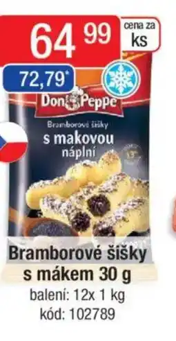 Qanto Don Peppe Bramborové šišky s mákem nabídka