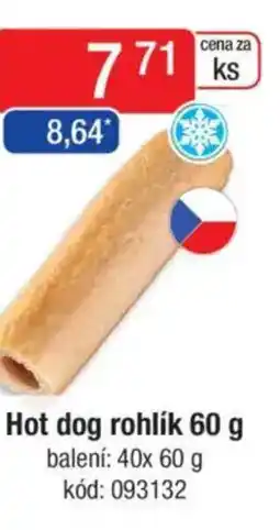 Qanto Hot dog rohlík nabídka