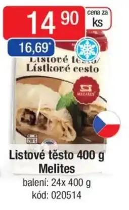 Qanto Listové těsto Melites nabídka