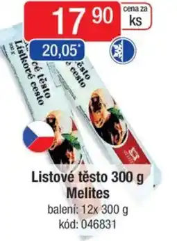 Qanto Listové těsto Melites nabídka