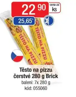 Qanto Těsto na pizzu čerstvé Brick nabídka