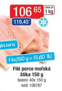 Qanto Filé porce mořská nabídka
