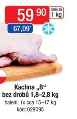 Qanto Kachna,,B" bez drobů nabídka