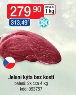 Qanto Jelení kýta bez kosti nabídka