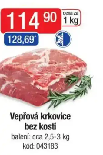 Qanto Vepřová krkovice bez kosti nabídka