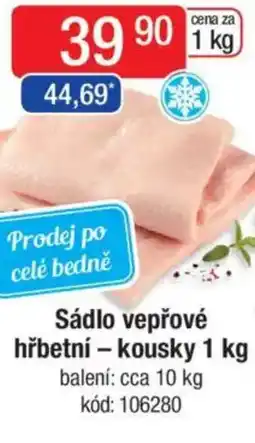 Qanto Sádlo vepřové hřbetní - kousky nabídka