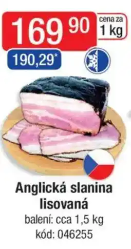 Qanto Anglická slanina lisovaná nabídka