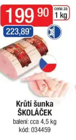 Qanto Krůtí šunka ŠKOLÁČEK nabídka