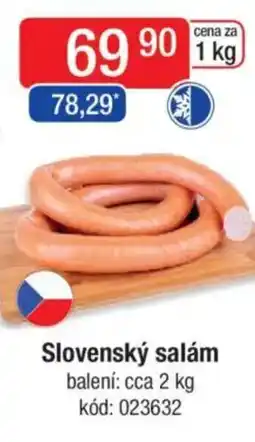 Qanto Slovenský salám nabídka